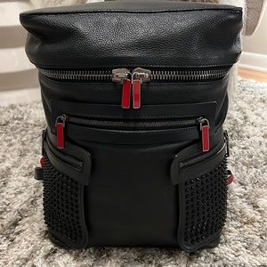 ❌ SOLD ❌ Christian Louboutin Black Spike Backpack